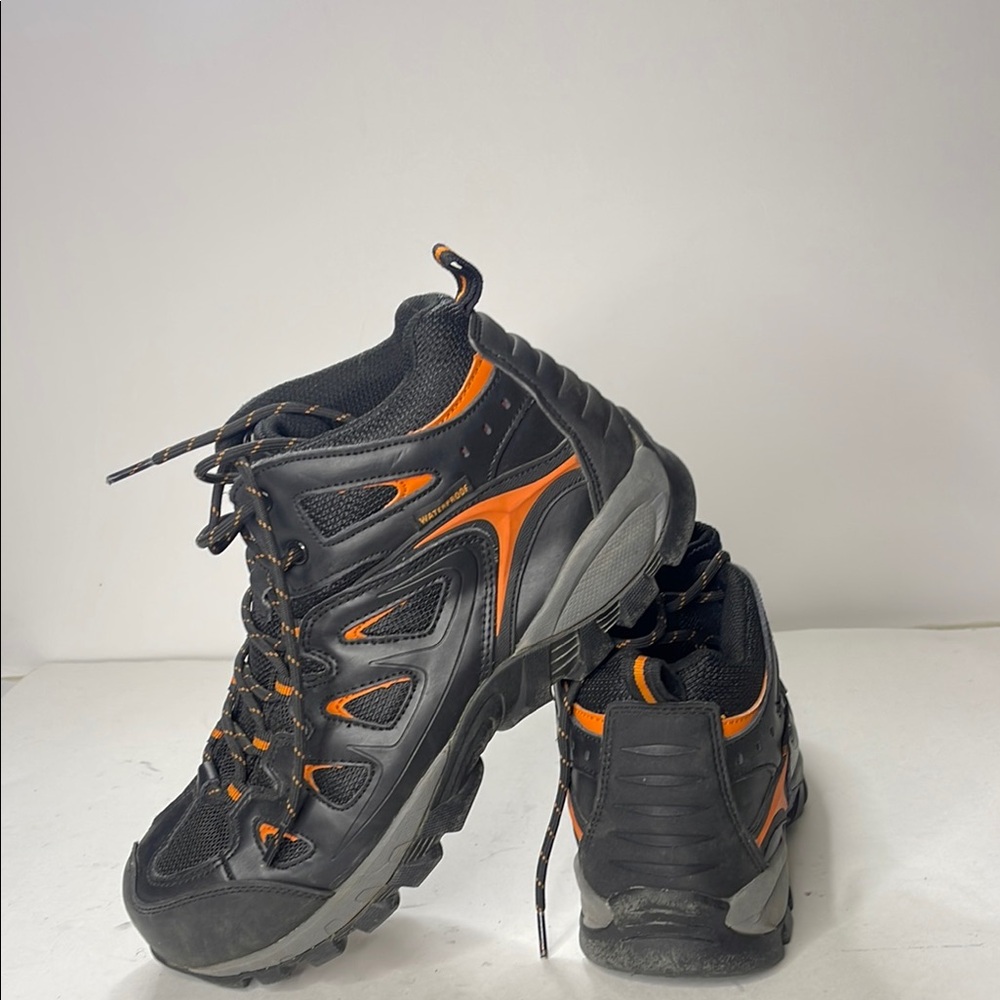 Harley-Davidson Black and Orange Boots - Picture 4 of 5